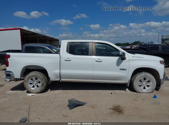 1GCPWCED4MZ129080 2021 CHEVROLET SILVERADO White Vista interior trasera