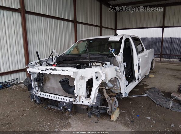 1GCPWCED6MZ163747 2021 CHEVROLET SILVERADO White Вид спереду
