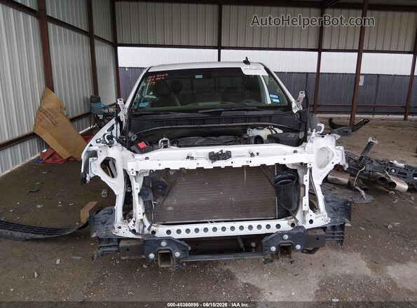 1GCPWCED6MZ163747 2021 CHEVROLET SILVERADO White Вид панелі приладів