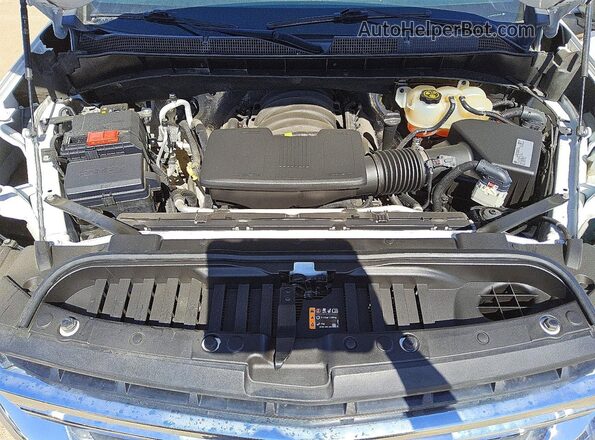 1GCPWCED8LZ166289 2020 CHEVROLET SILVERADO White უკანა სალონის ხედი