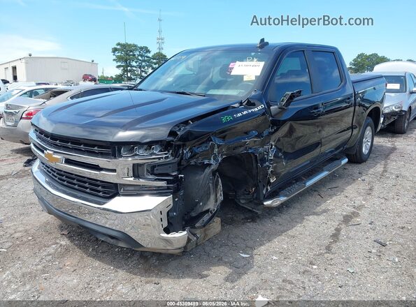 1GCPWCED9KZ120274 2019 CHEVROLET SILVERADO Black Передня ліва чверть