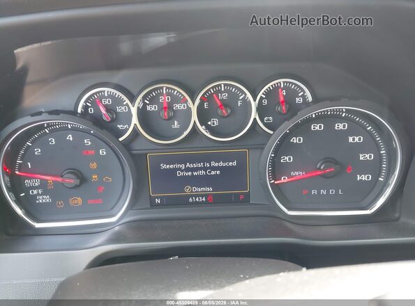 1GCPWCED9KZ120274 2019 CHEVROLET SILVERADO Black Вид задніх сидінь