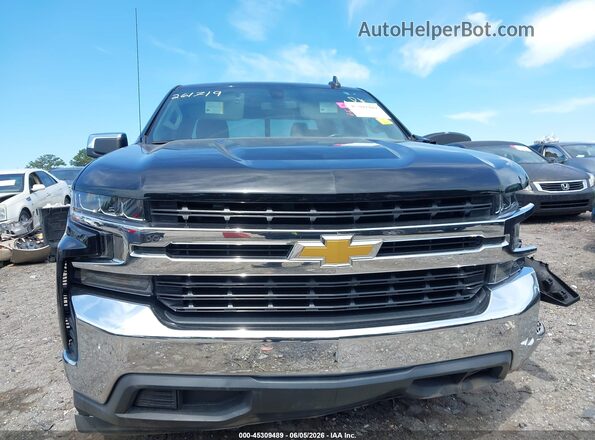 1GCPWCED9KZ120274 2019 CHEVROLET SILVERADO Black Вид щитка приладів