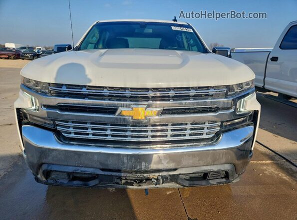 1GCPWCEDXMZ238885 2021 CHEVROLET SILVERADO Белый Вид спереди