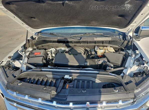 1GCPWCEDXMZ238885 2021 CHEVROLET SILVERADO Белый Вид задней части салона