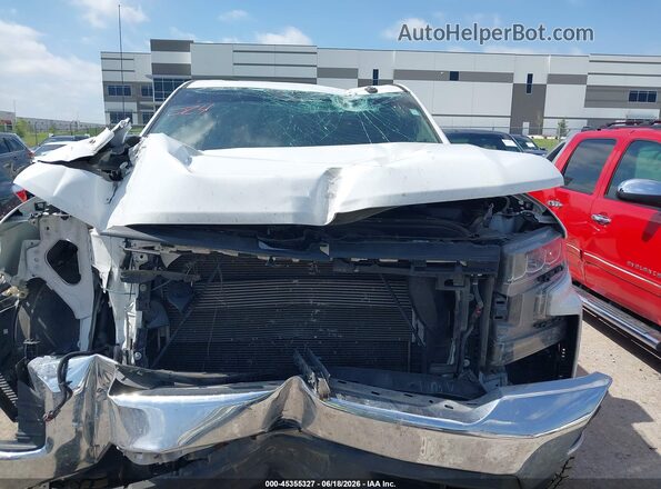 1GCPWCEDXNZ102936 2022 CHEVROLET SILVERADO Белый Вид щитка приборов