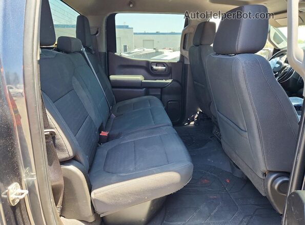 1GCPWCEK5NZ103524 2022 CHEVROLET SILVERADO Blue Вид задніх сидінь