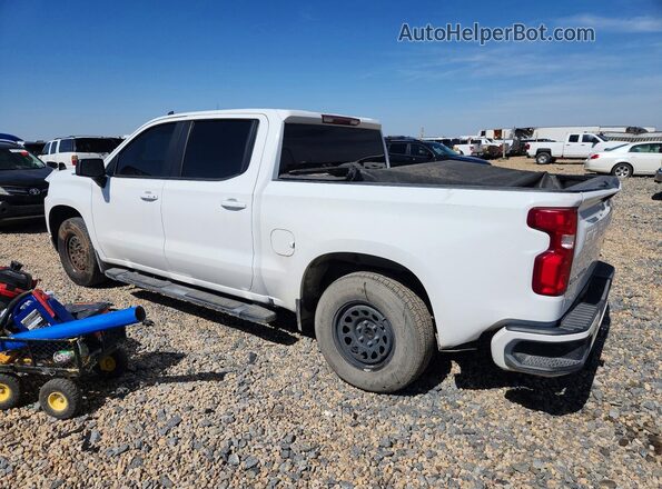 1GCPWDED3LZ130967 2020 CHEVROLET SILVERADO White Trasero izquierdo