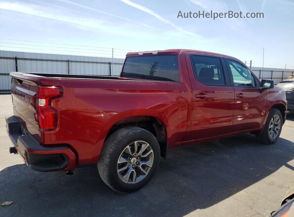 1GCPWDED3LZ297149 2020 CHEVROLET SILVERADO Red Задня права чверть