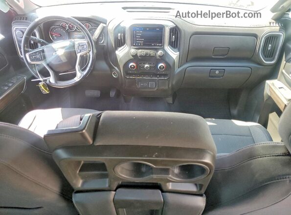1GCPWDED3LZ297149 2020 CHEVROLET SILVERADO Red Вид панелі приладів
