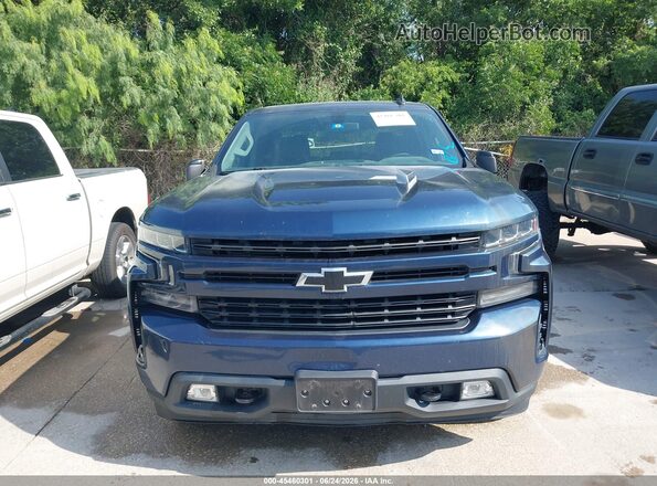 1GCPWDED6KZ204204 2019 CHEVROLET SILVERADO Blue წინა ხედი