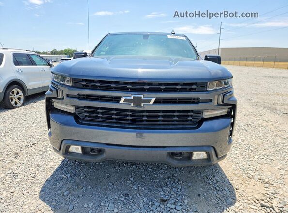 1GCPWDED9KZ184160 2019 CHEVROLET SILVERADO Blue Вид спереду