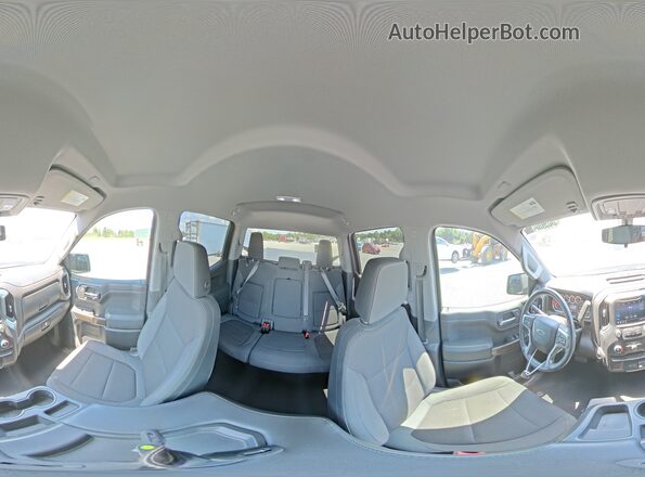 1GCPWDED9KZ184160 2019 CHEVROLET SILVERADO Blue Панорамний вид салону 360°