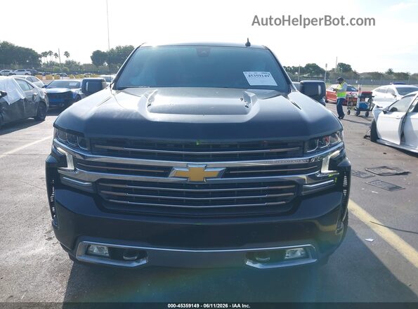 1GCPWFED6MZ286868 2021 CHEVROLET SILVERADO Black Vista del cuadro de instrumentos