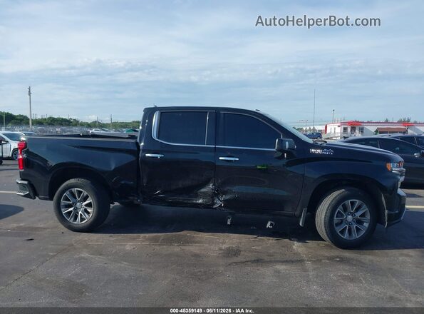 1GCPWFED6MZ286868 2021 CHEVROLET SILVERADO Black Vista interior trasera