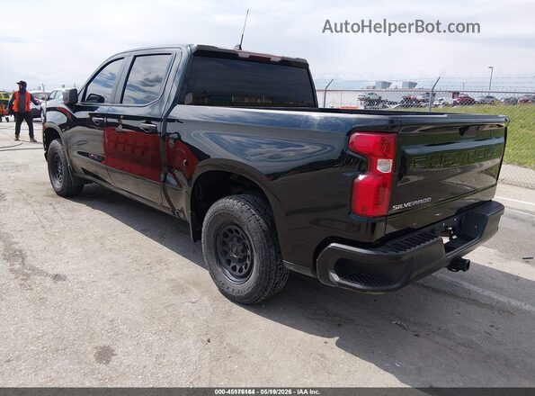 1GCPYAEH2MZ387888 2021 CHEVROLET SILVERADO Black 