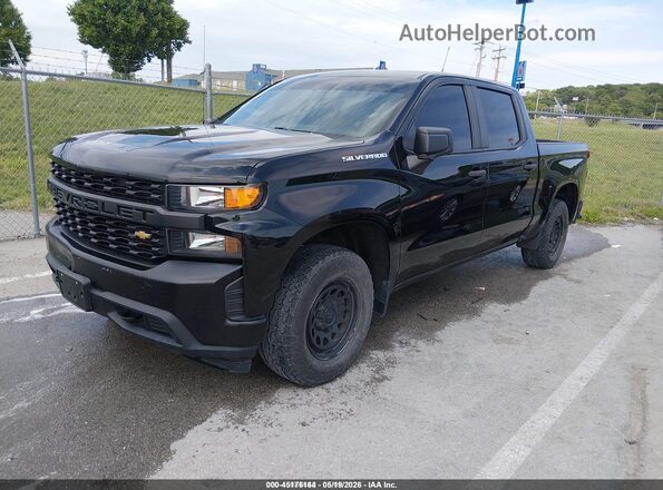 1GCPYAEH2MZ387888 2021 CHEVROLET SILVERADO Black 