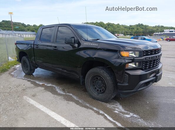 1GCPYAEH2MZ387888 2021 CHEVROLET SILVERADO Black 
