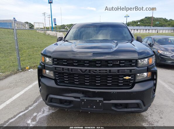 1GCPYAEH2MZ387888 2021 CHEVROLET SILVERADO Black 