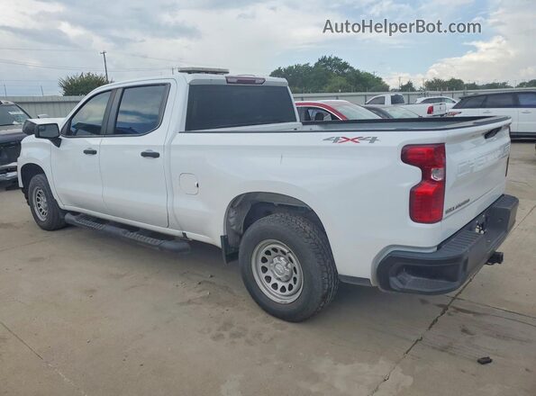 1GCPYAEH5MZ223695 2021 CHEVROLET SILVERADO White Tył lewy