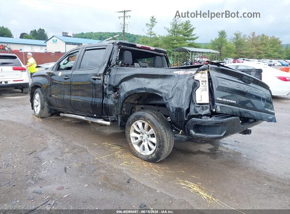 1GCPYBEH1LZ246007 2020 CHEVROLET SILVERADO Черный Задняя левая четверть