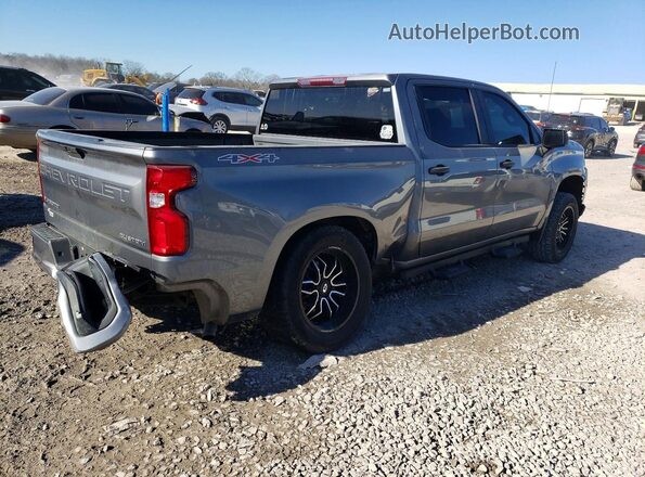1GCPYBEH4LZ129201 2020 CHEVROLET SILVERADO Gray Trasero derecho