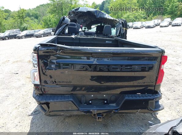 1GCPYBEK1NZ127050 2022 CHEVROLET SILVERADO Black 