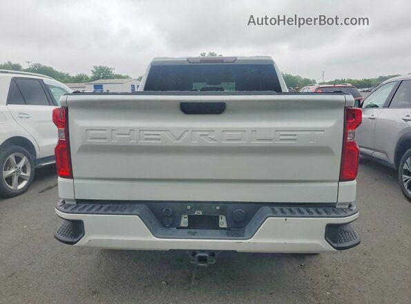 1GCPYBEK4MZ398151 2021 CHEVROLET SILVERADO White Vista trasera