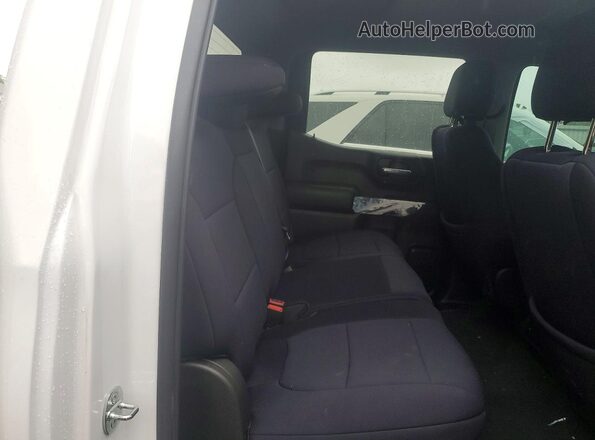 1GCPYBEK4MZ398151 2021 CHEVROLET SILVERADO White Vista de los asientos traseros