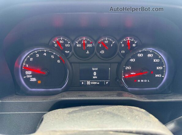 1GCPYBEK6MZ324018 2021 CHEVROLET SILVERADO Black Rear interior view