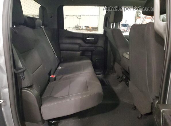 1GCPYCEF1MZ182783 2021 CHEVROLET SILVERADO Gray Հետևի նստատեղերի տեսք