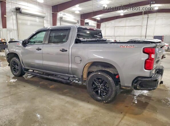 1GCPYCEF1MZ182783 2021 CHEVROLET SILVERADO Gray Հետևի ձախ