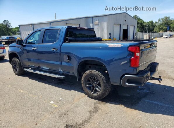 1GCPYCEF2KZ359810 2019 CHEVROLET SILVERADO Blue Задня ліва чверть