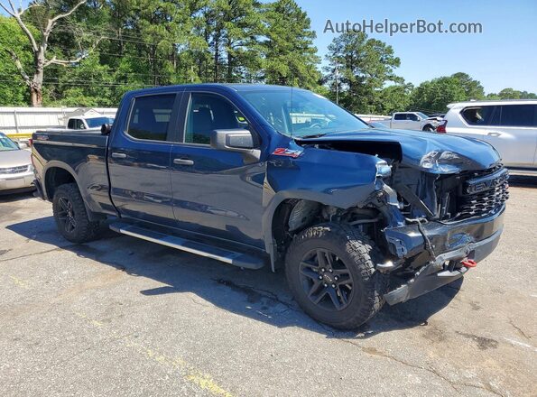 1GCPYCEF2KZ359810 2019 CHEVROLET SILVERADO Blue Передня права чверть