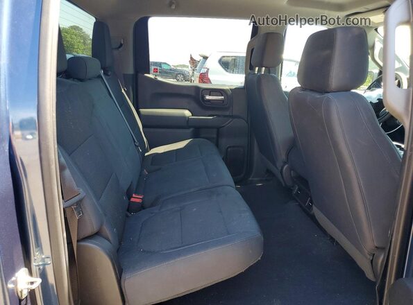 1GCPYCEF2KZ359810 2019 CHEVROLET SILVERADO Blue Вид задніх сидінь