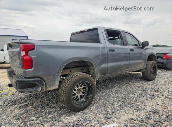 1GCPYCEF3LZ175851 2020 CHEVROLET SILVERADO Charcoal Trasero derecho