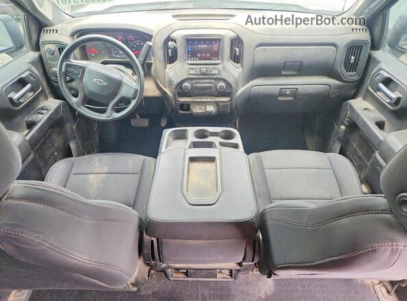 1GCPYCEF3LZ175851 2020 CHEVROLET SILVERADO Charcoal Vista del salpicadero