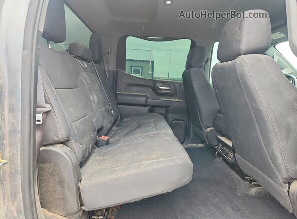1GCPYCEF3LZ175851 2020 CHEVROLET SILVERADO Charcoal Vista de los asientos traseros