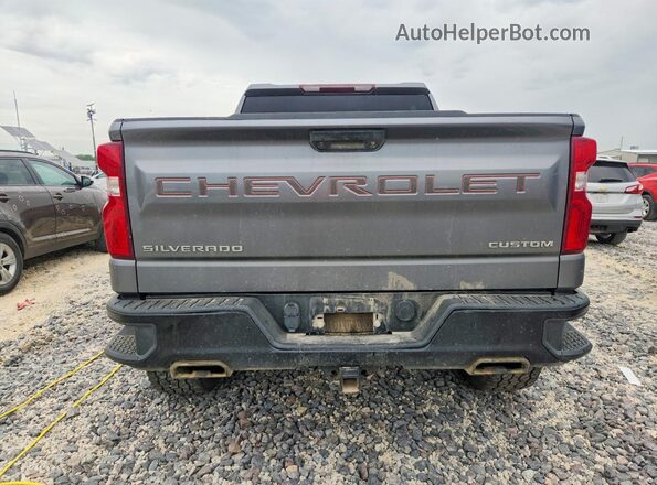 1GCPYCEF3LZ175851 2020 CHEVROLET SILVERADO Charcoal Vista trasera
