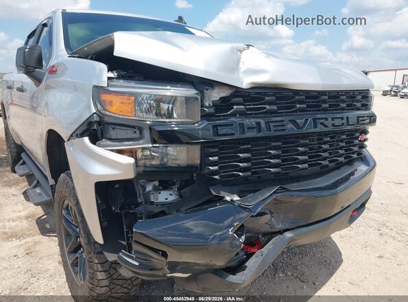 1GCPYCEF5LZ182610 2020 CHEVROLET SILVERADO Silver წინა ხედი