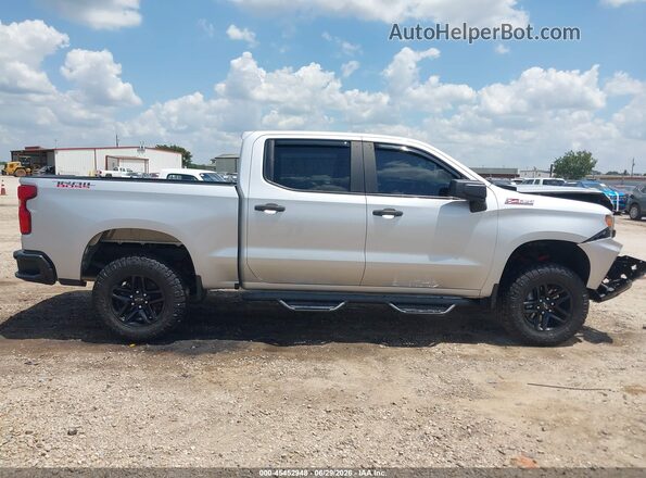 1GCPYCEF5LZ182610 2020 CHEVROLET SILVERADO Silver უკანა სალონის ხედი