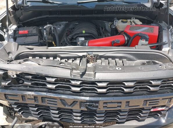 1GCPYCEF5LZ182610 2020 CHEVROLET SILVERADO Silver უკანა ხედი