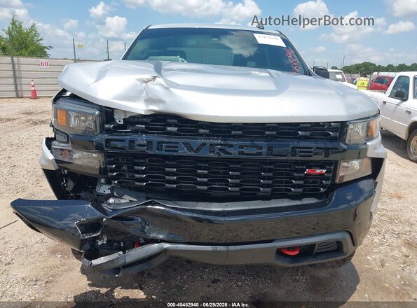 1GCPYCEF5LZ182610 2020 CHEVROLET SILVERADO Silver ხელსაწყოთა პანელის ხედი