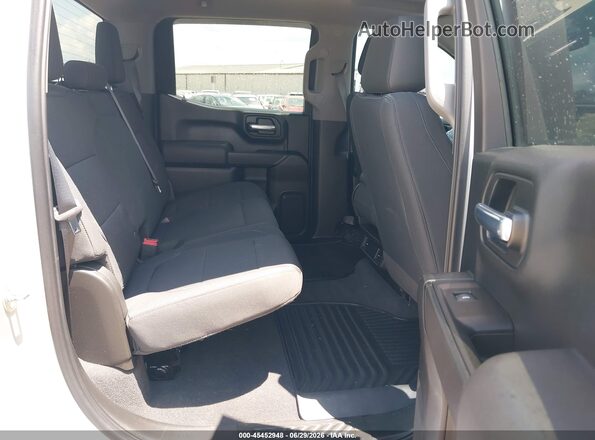 1GCPYCEF5LZ182610 2020 CHEVROLET SILVERADO Silver VIN კოდის სტიკერის ხედი