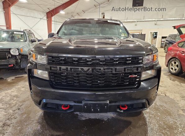 1GCPYCEF6MZ401091 2021 CHEVROLET SILVERADO Black 