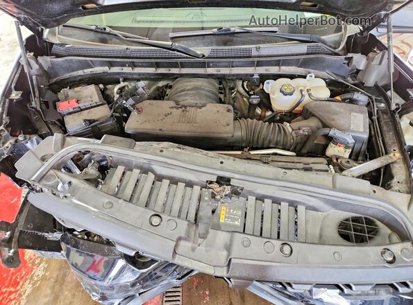 1GCPYCEF8MZ208859 2021 CHEVROLET SILVERADO Черный Вид задней части салона