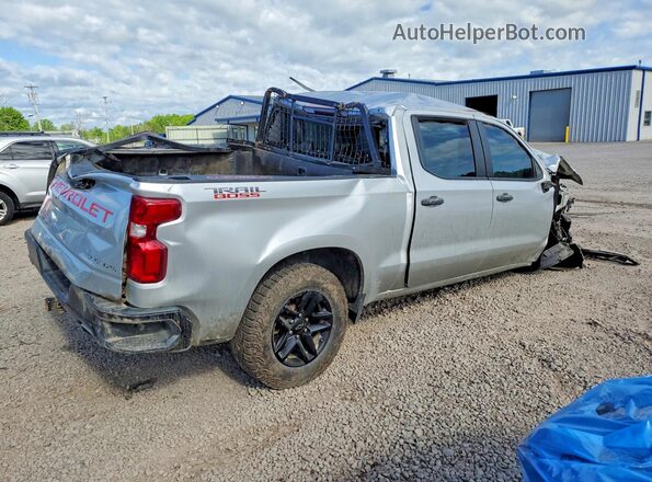 1GCPYCEF9LZ220064 2020 CHEVROLET SILVERADO Silver Tył prawy