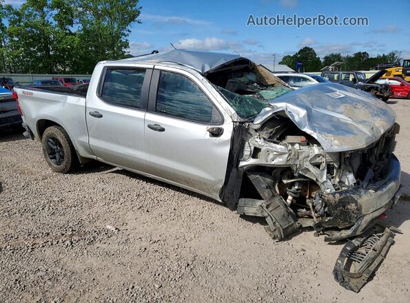 1GCPYCEF9LZ220064 2020 CHEVROLET SILVERADO Silver Przód prawy
