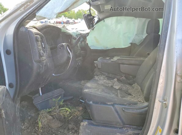 1GCPYCEF9LZ220064 2020 CHEVROLET SILVERADO Silver Widok wnętrza z przodu