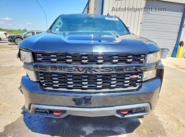1GCPYCEFXMZ281649 2021 CHEVROLET SILVERADO Black 